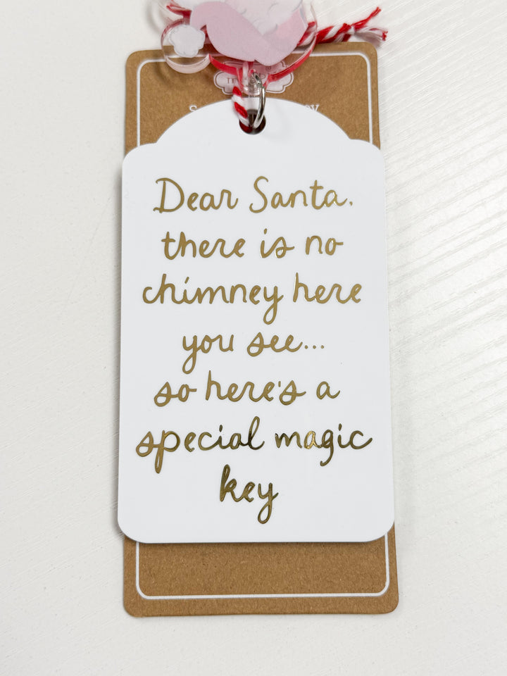 Santa's Magic Key - White
