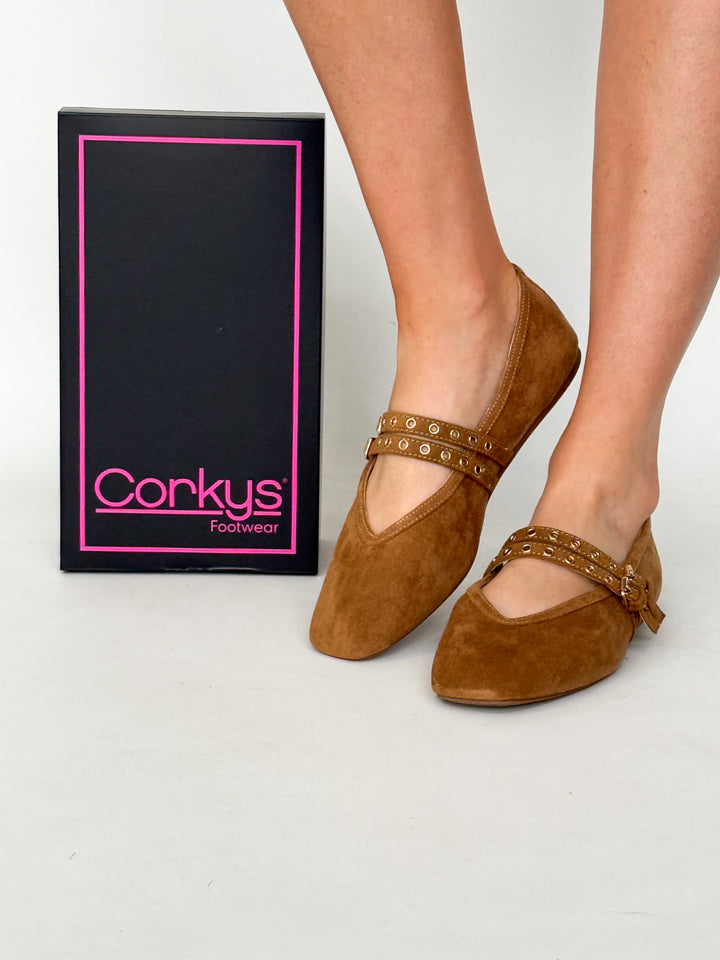 Corkys - All Eyes On Me (Camel Suede)