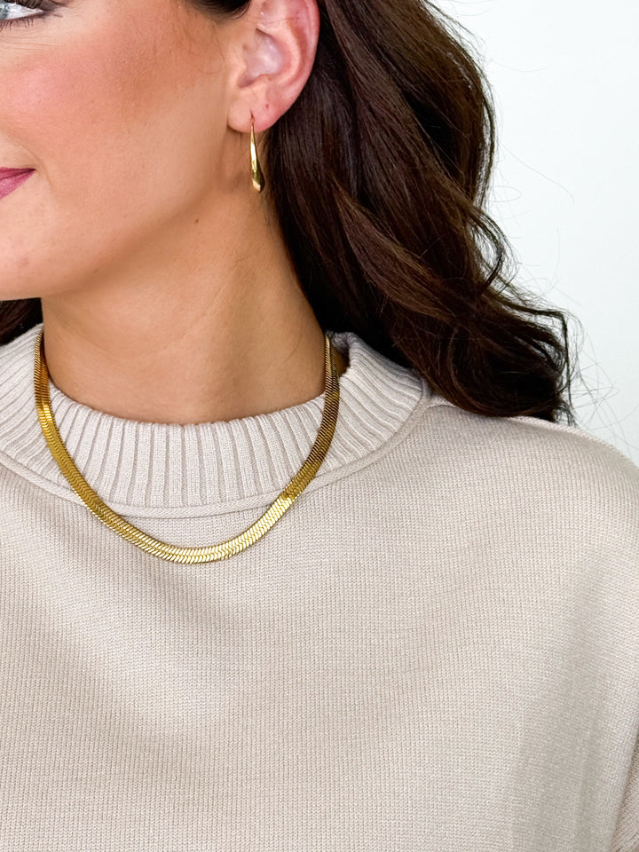 CHANSUTTPEARLS - Herringbone Necklace