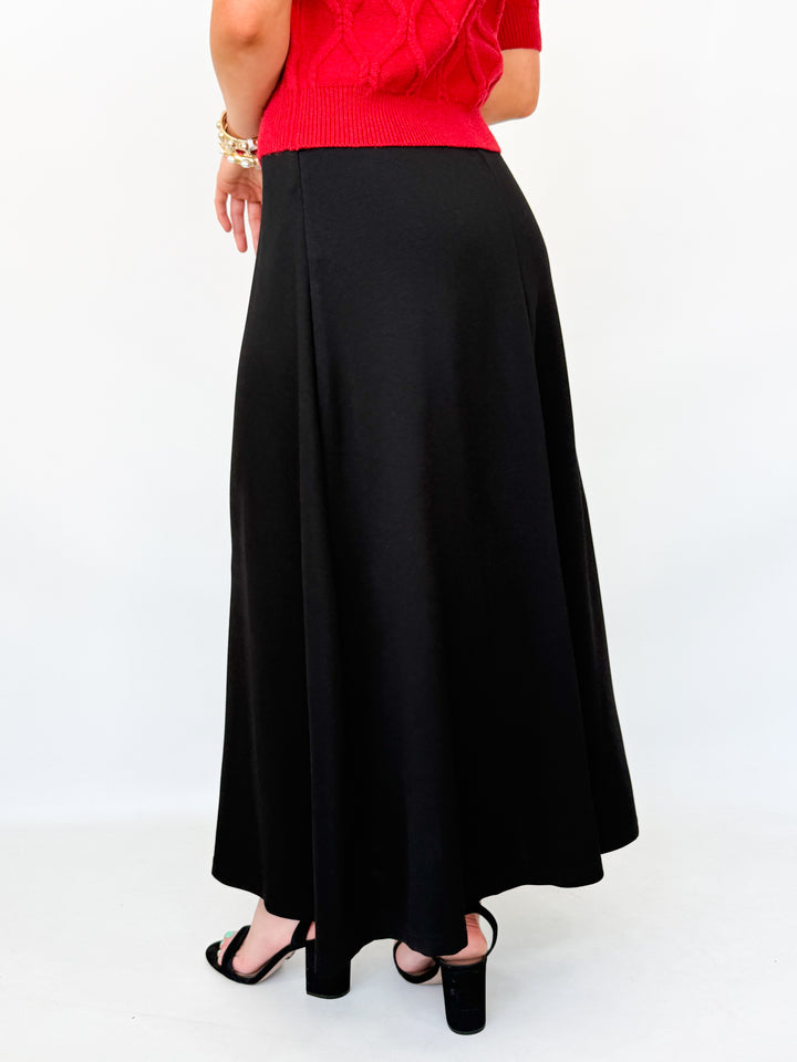Isadora - Flare Skirt (Black)