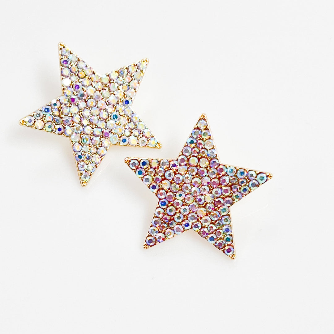 Kenna - Star Tassel Earrings (Gold)