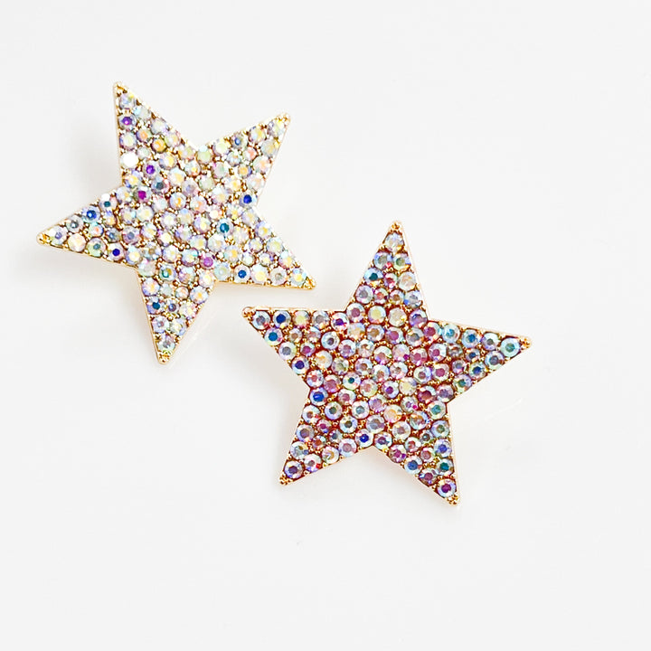 Kenna - Star Tassel Earrings (Gold)