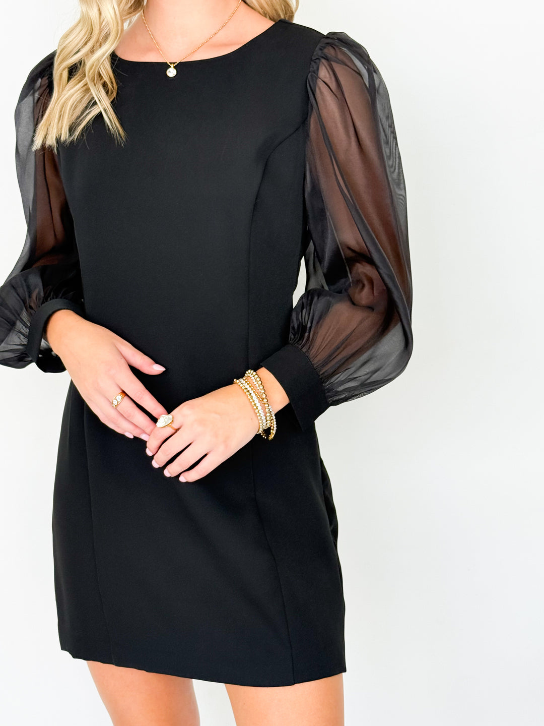 Charlotte - Organza Mini Dress