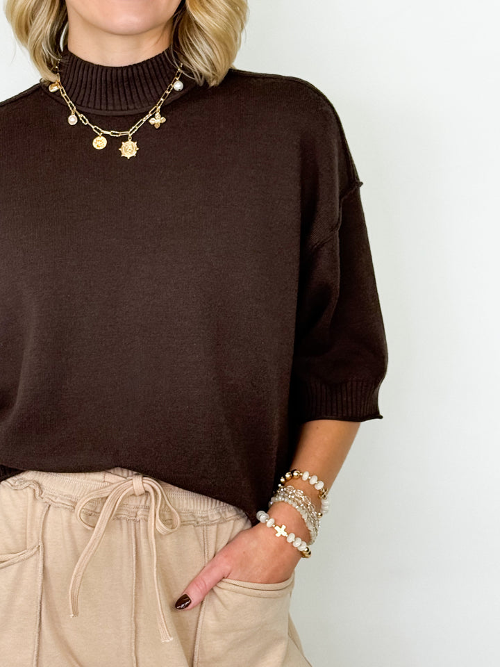Mindi - Gold Charm Necklace