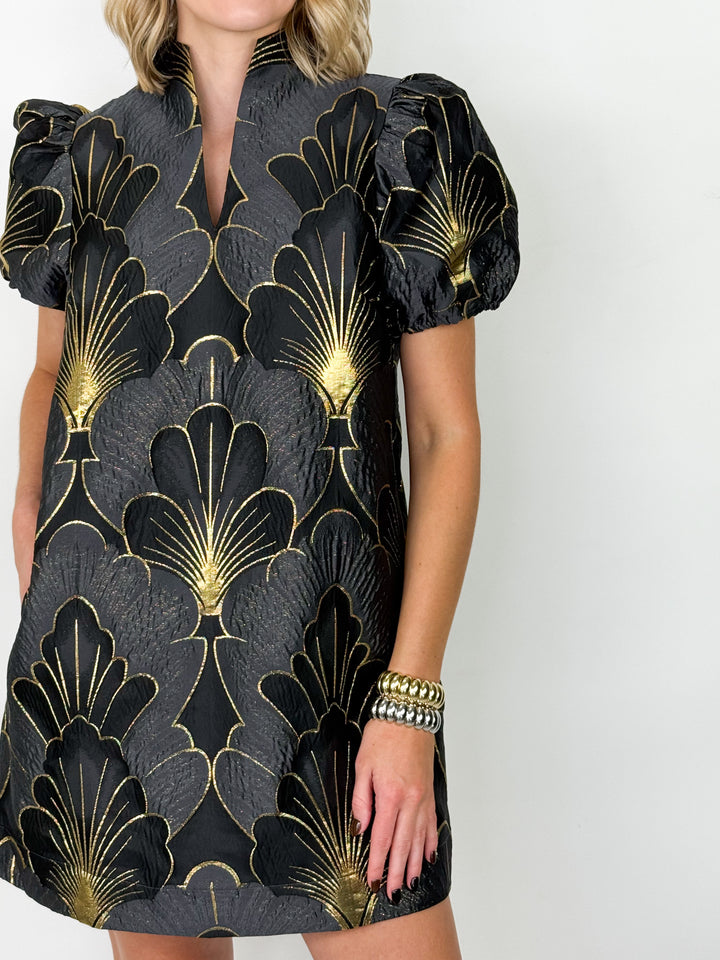 Monroe - Art Deco Mini Dress