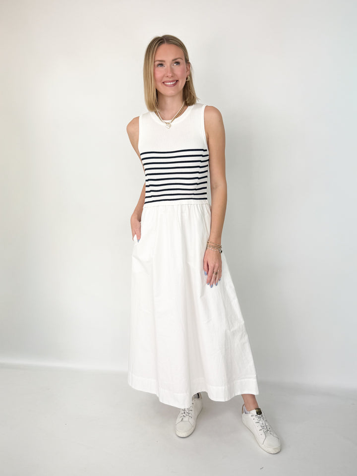 Maribel - Knit Sleeveless Tank Midi Dress
