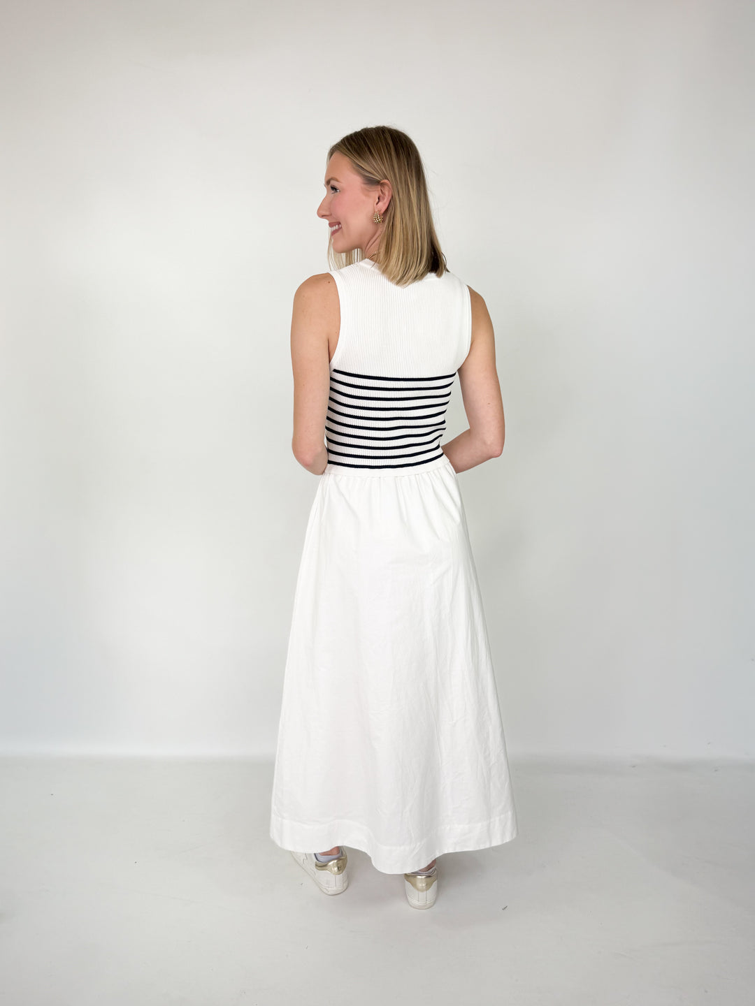 Maribel - Knit Sleeveless Tank Midi Dress