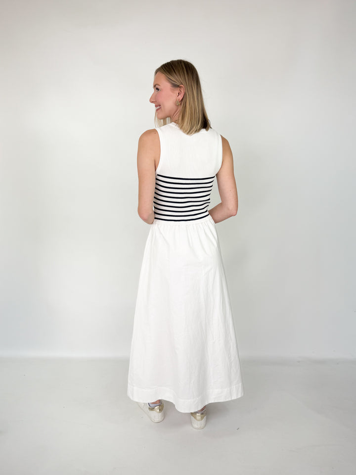 Maribel - Knit Sleeveless Tank Midi Dress