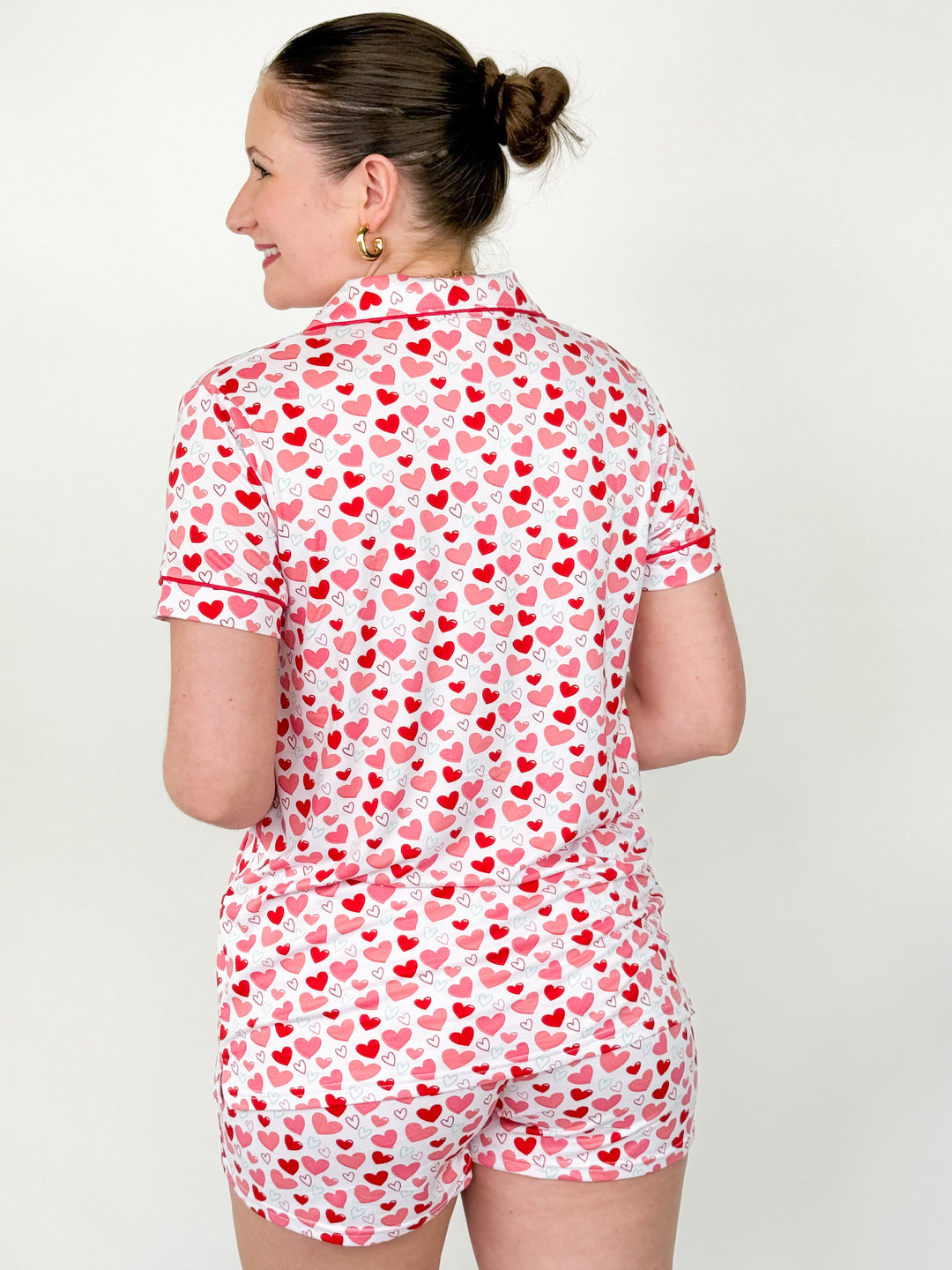 All You Need Is Love Pajama Short Set