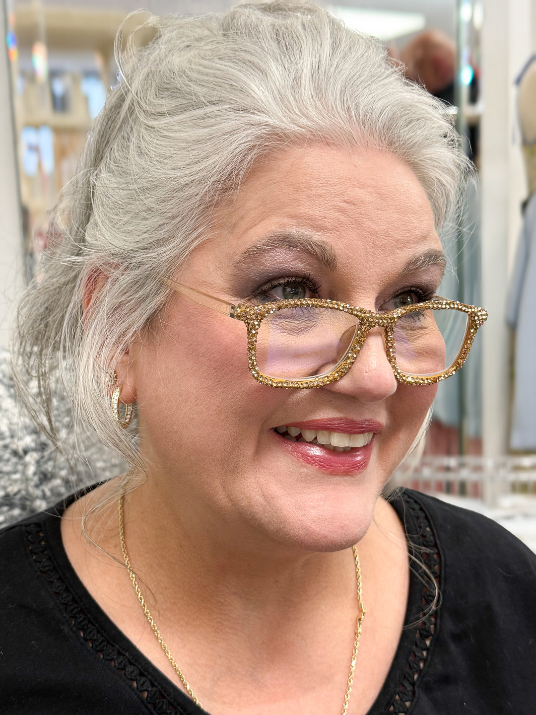 Rhinestone Readers - Topaz