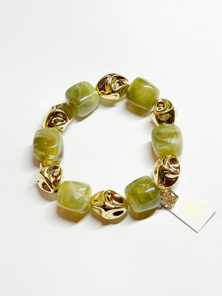 Sadie - Olive Bracelet