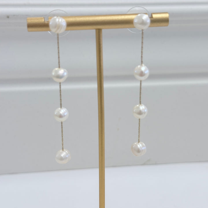 Trisha - Pearl Drop Earrings