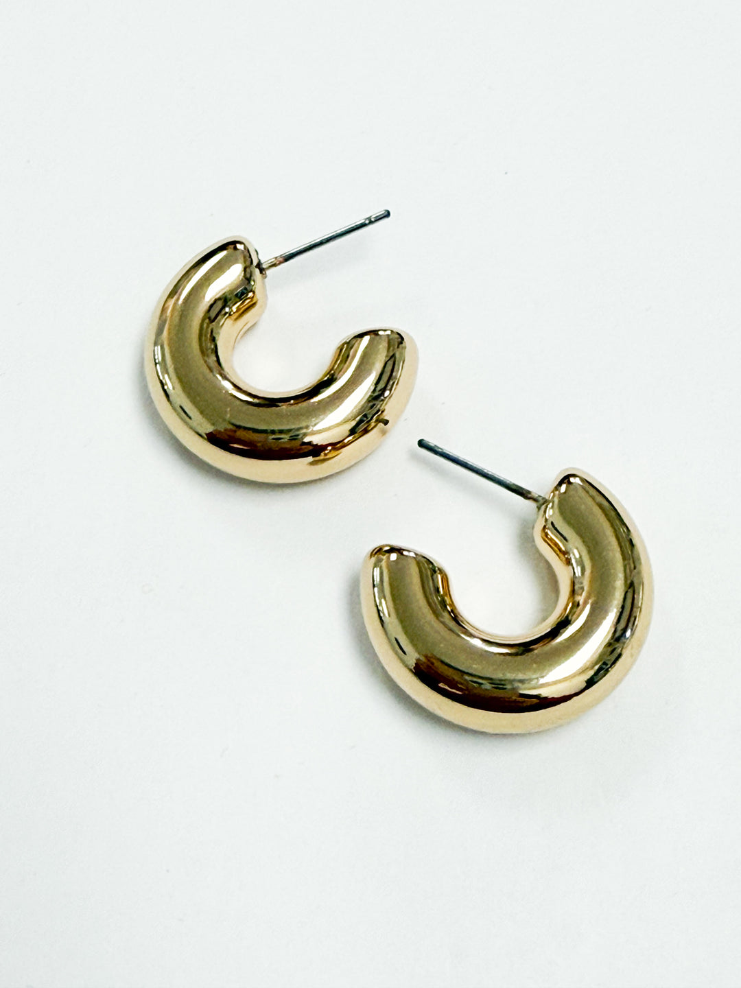 Evelyn - Chunky Gold Hoops