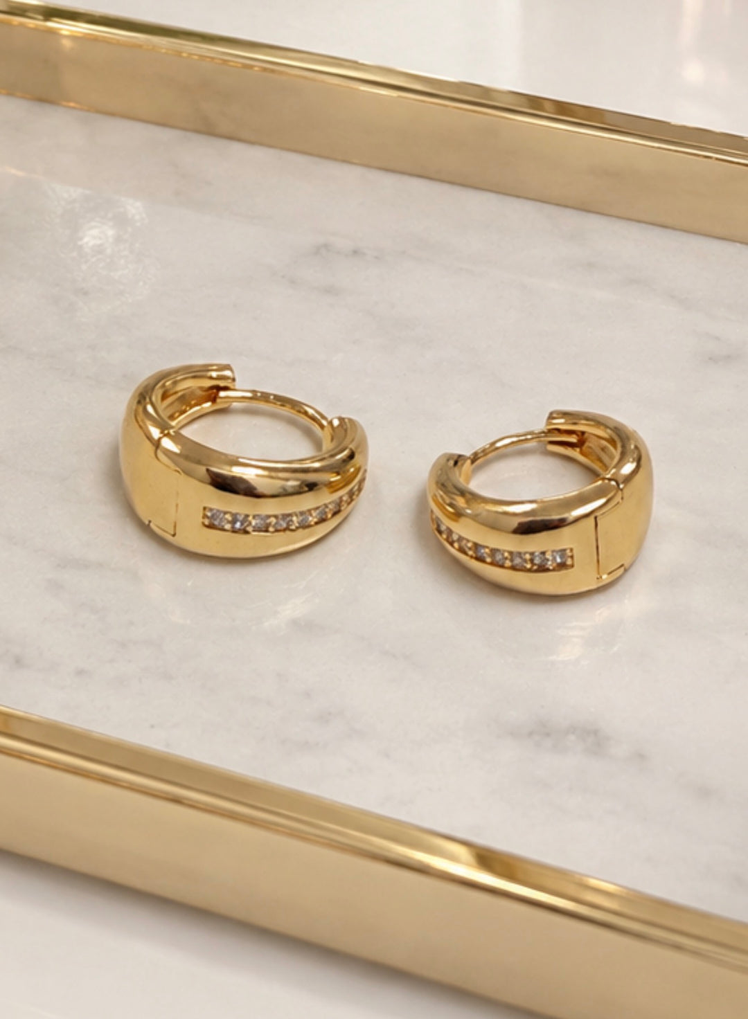 Michelle McDowell - Reagan Hoop Earrings