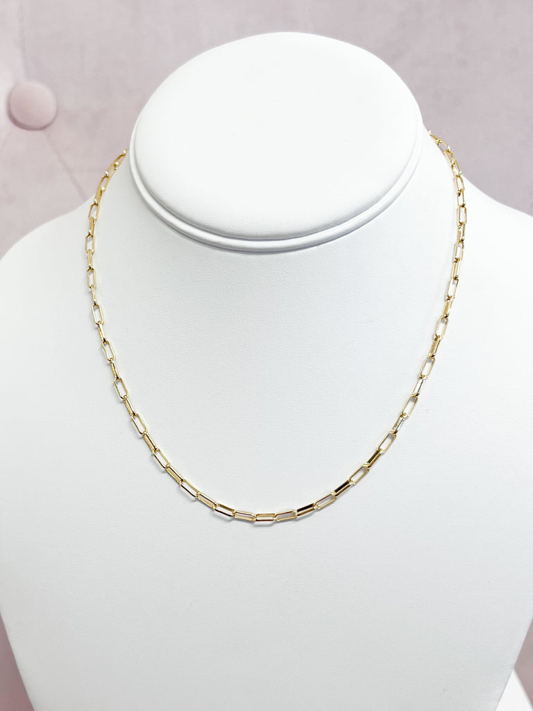 Jane - Dainty Gold Chain Necklace