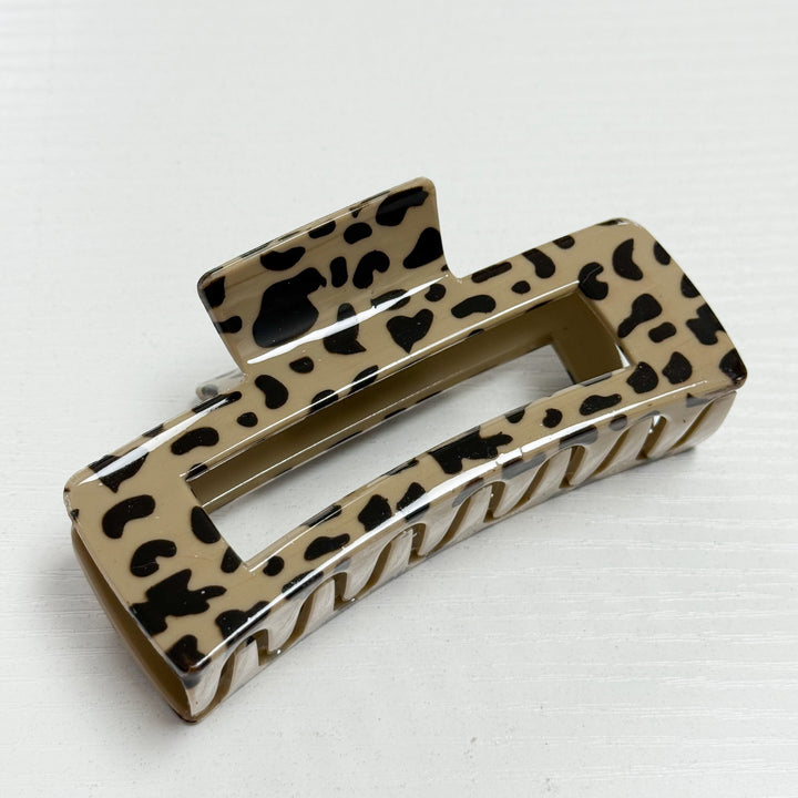 Gloria - 4" Leopard Claw Clip