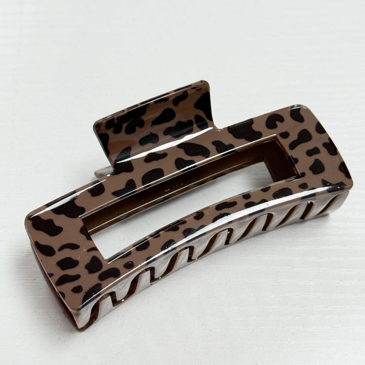 Gloria - 4" Leopard Claw Clip