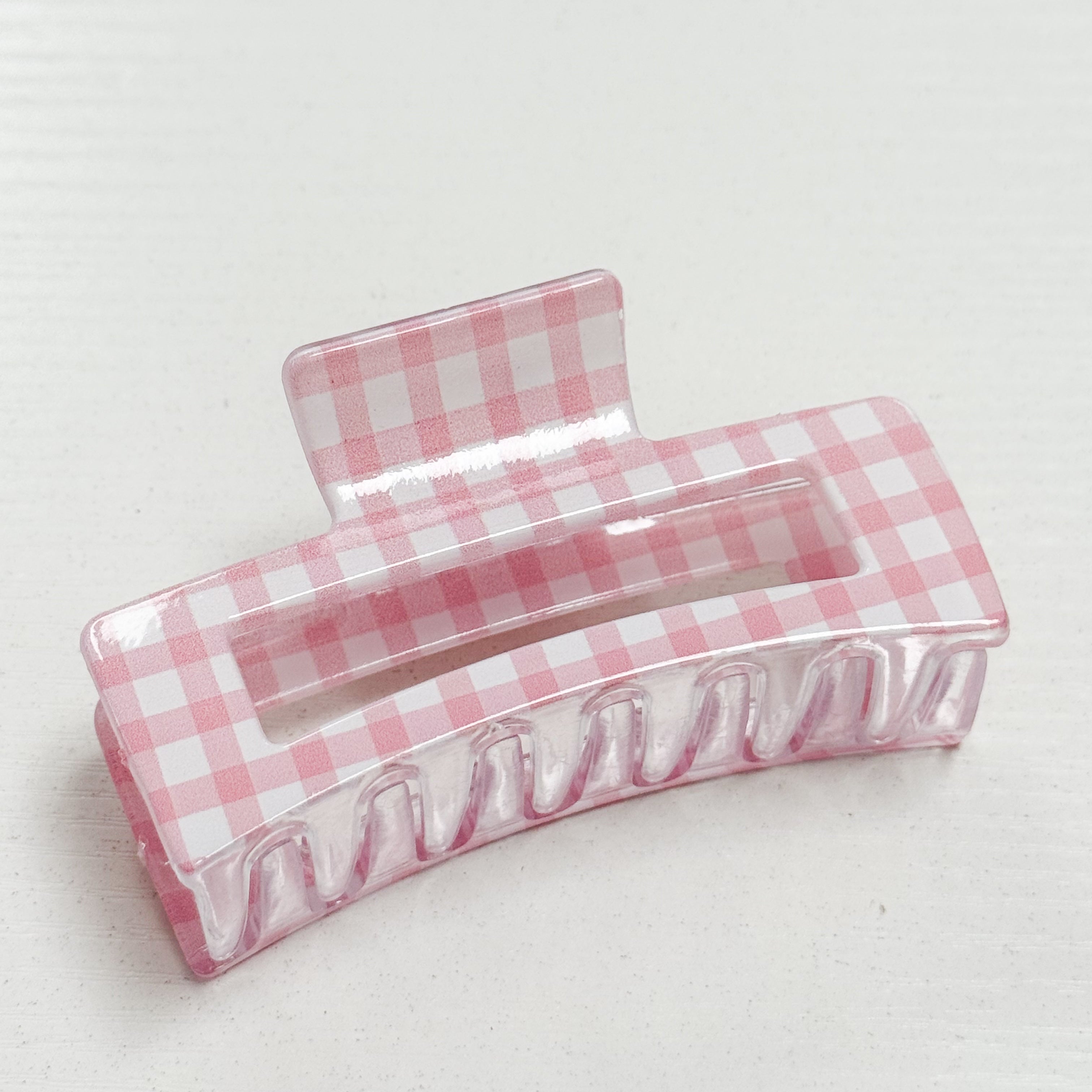 Rylee - Pastel Plaid Claw Clip