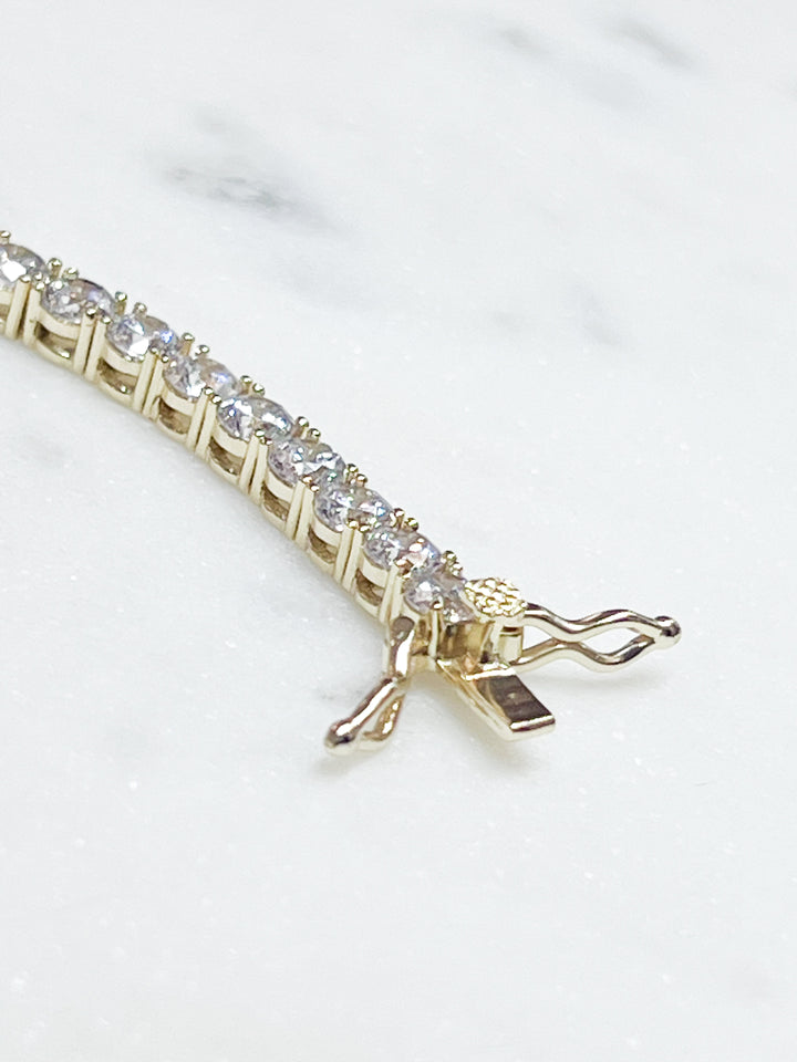 Jana - Tennis Bracelet (Gold)