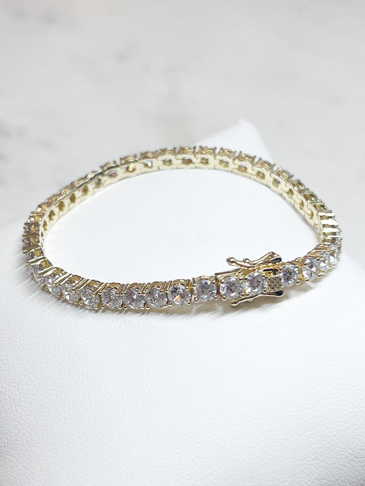 Jana - Tennis Bracelet (Gold)
