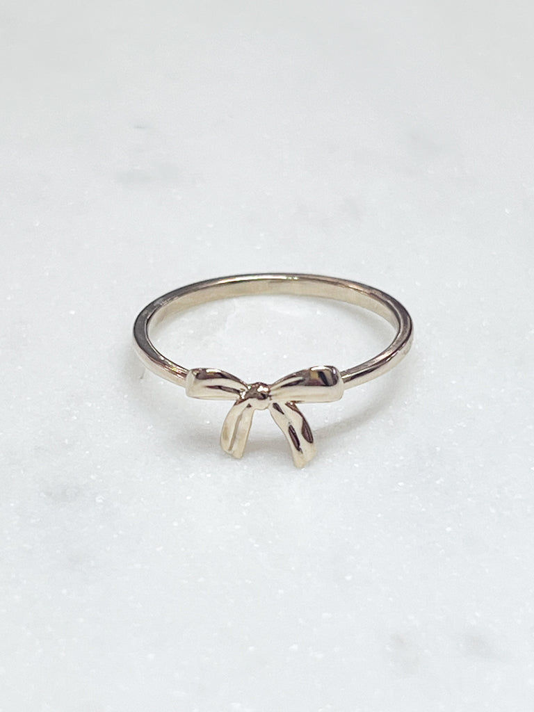 Karli - Gold Bow Ring