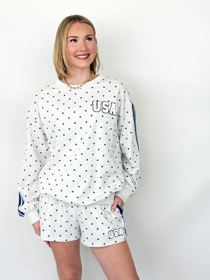 Dotti - Polka Dot USA Outfit Set