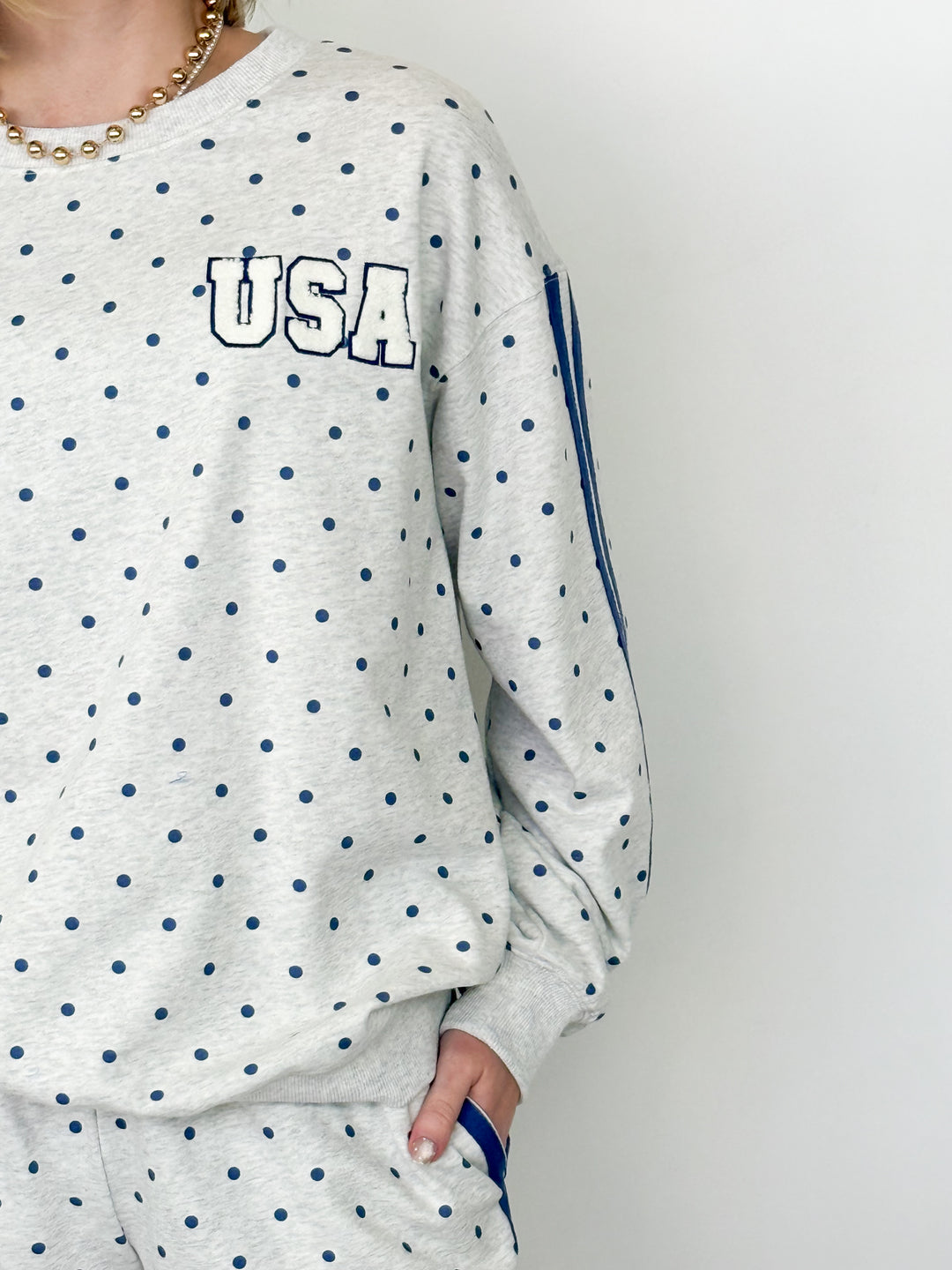 Dotti - Polka Dot USA Outfit Set