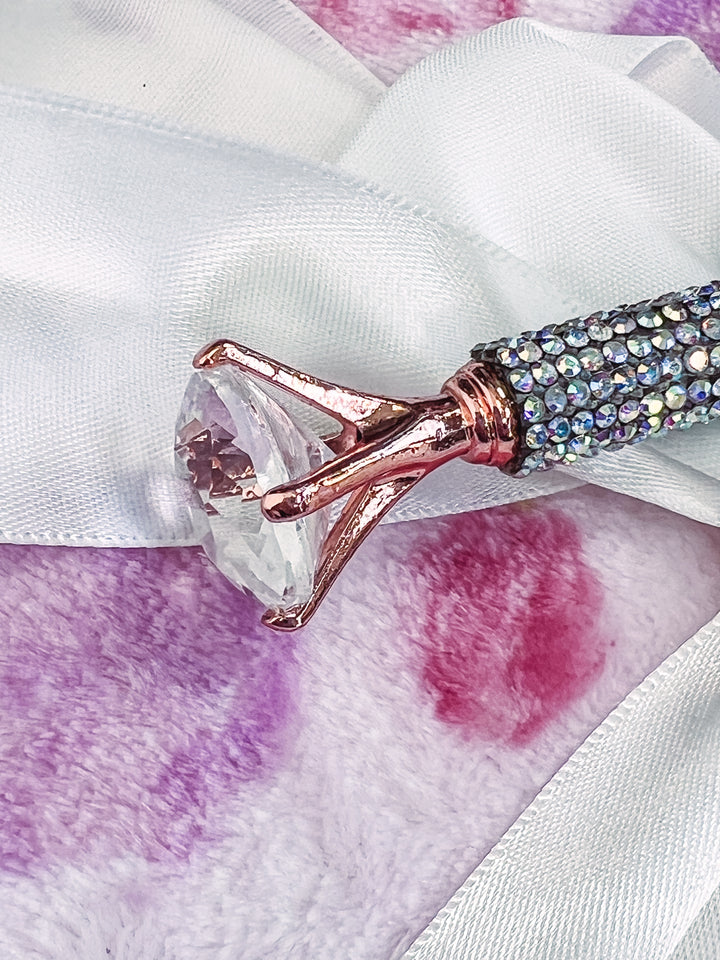 Rhinestone Diamond Writing Pen - AB
