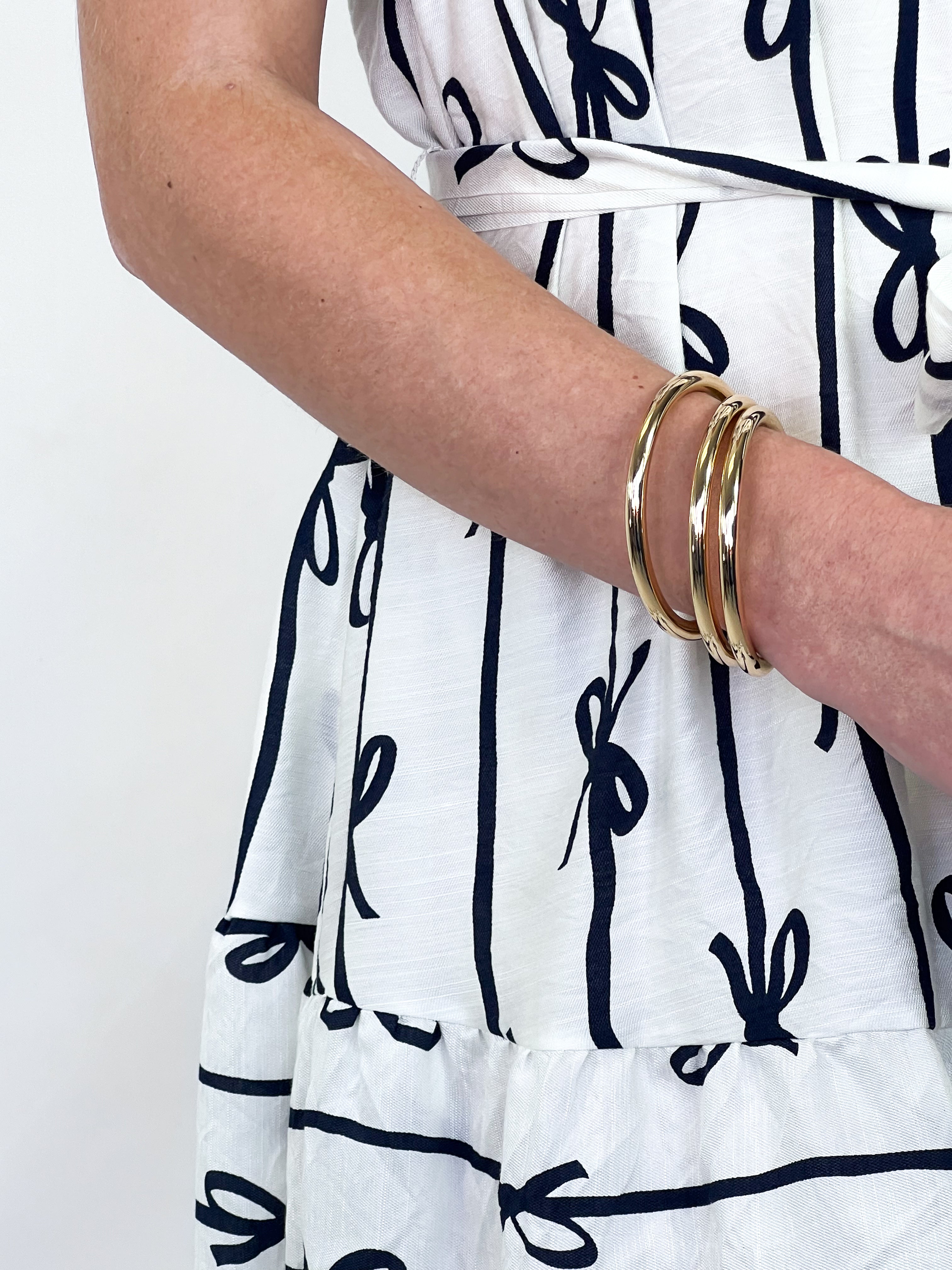 Zara - Gold Bangle Set (Large)