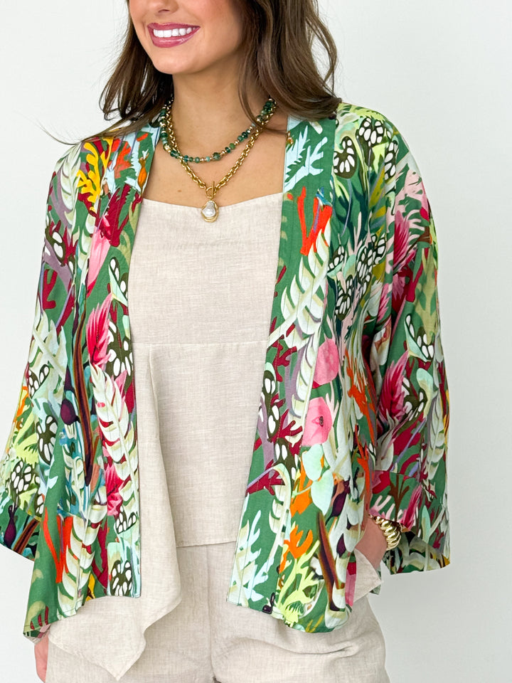 Winton & Waits - Enchanted Forest Short Kimono