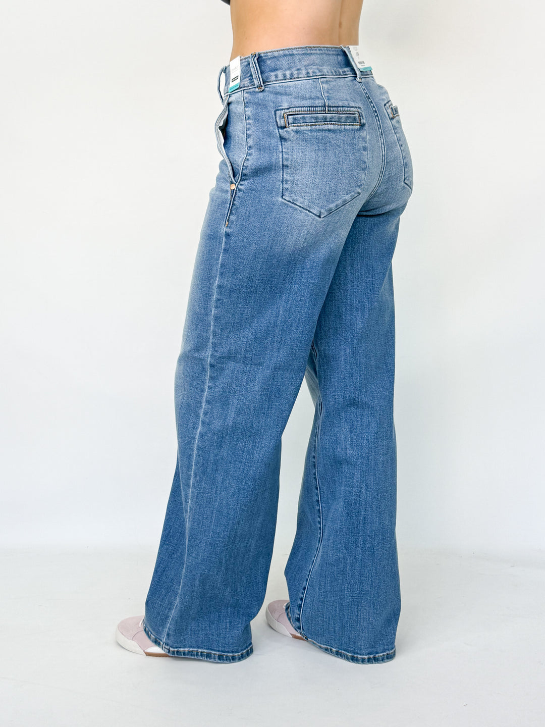 Jenna - High Waisted Wide Leg Denim (Judy Blue)