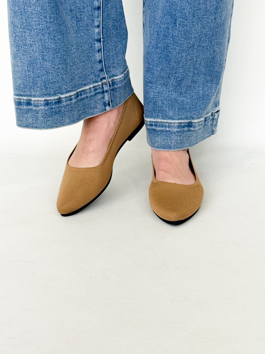 Alli - Knitted Ballet Flat