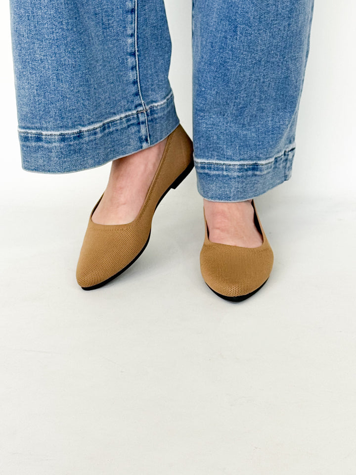 Alli - Knitted Ballet Flat