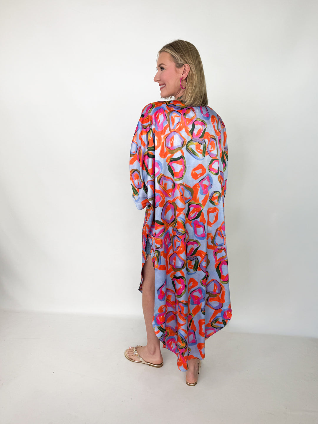 Winton & Waits - Lavender Fields Long Kimono