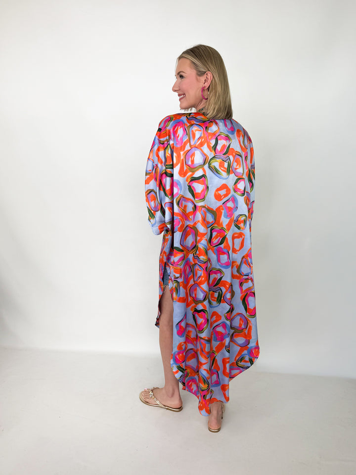 Winton & Waits - Lavender Fields Long Kimono