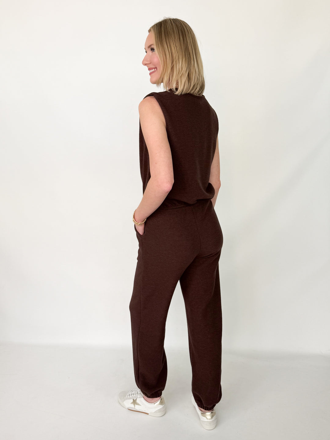 Mandi - Brown Jogger Set