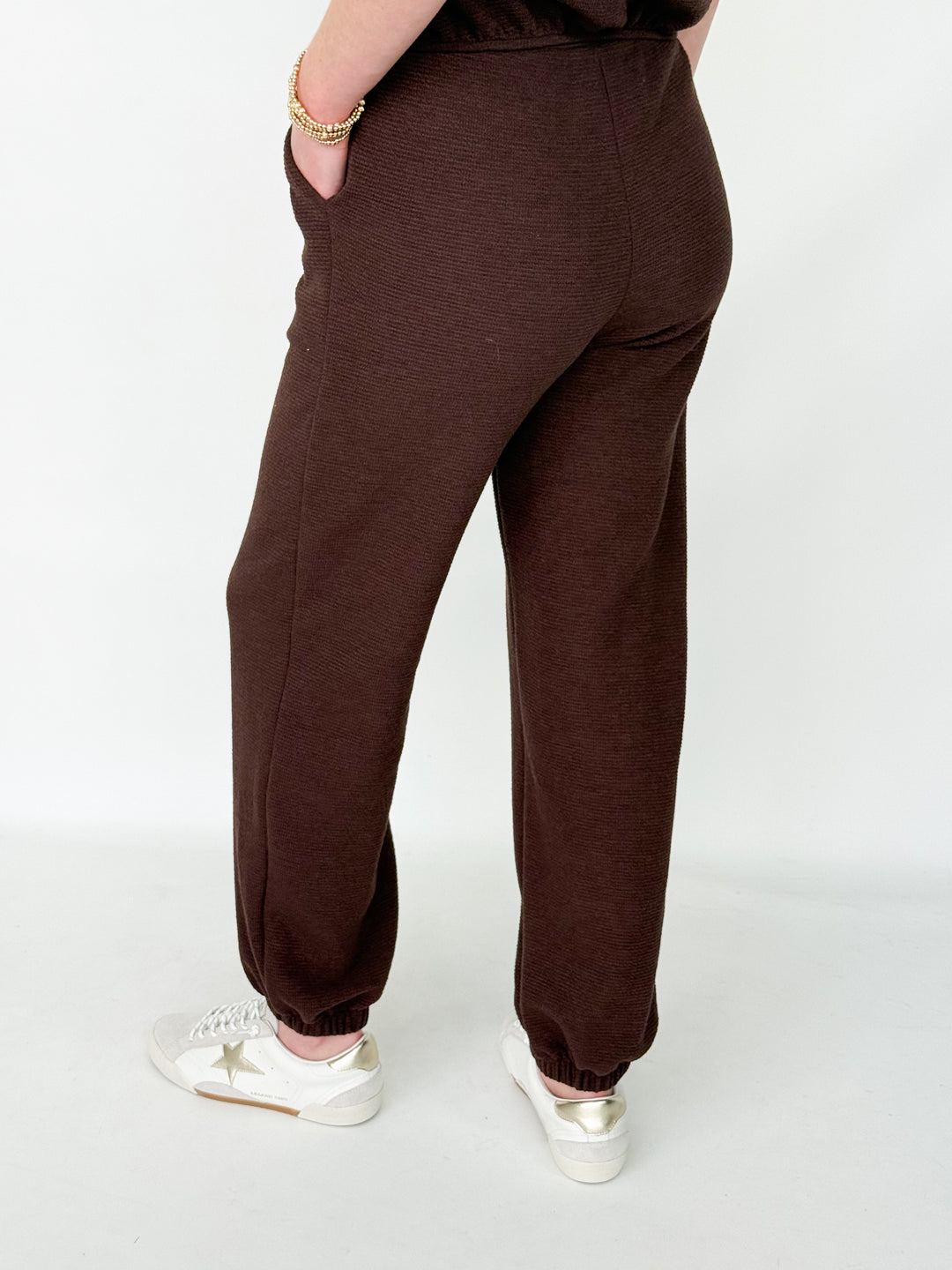 Mandi - Brown Jogger Set