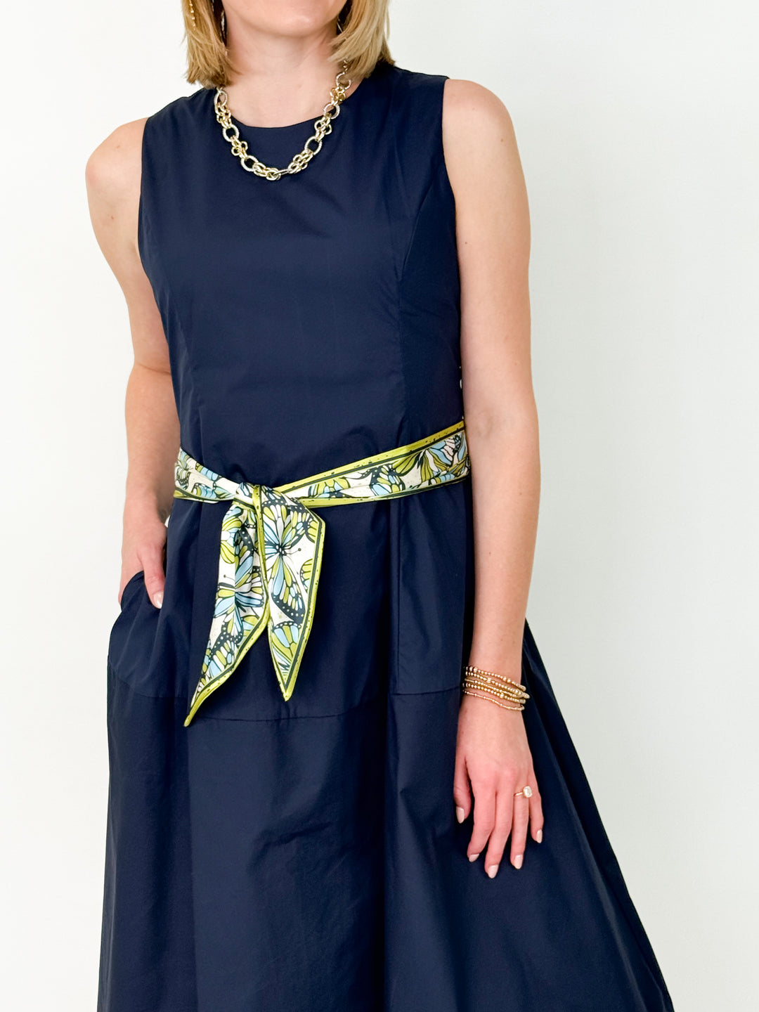 Winton & Waits - Marina Monarch Accessory Scarf