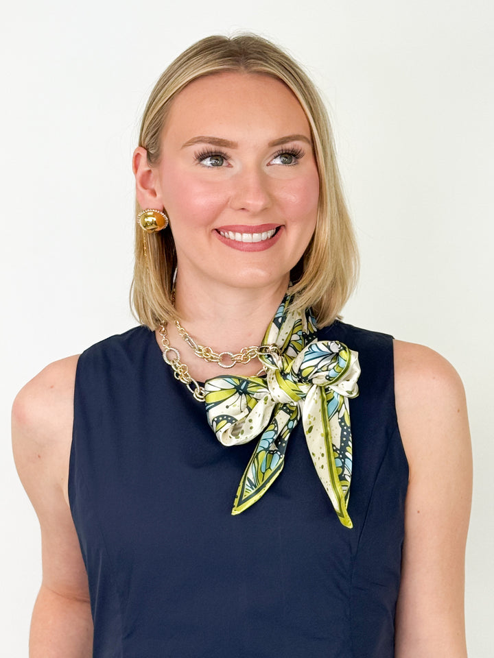Winton & Waits - Marina Monarch Accessory Scarf