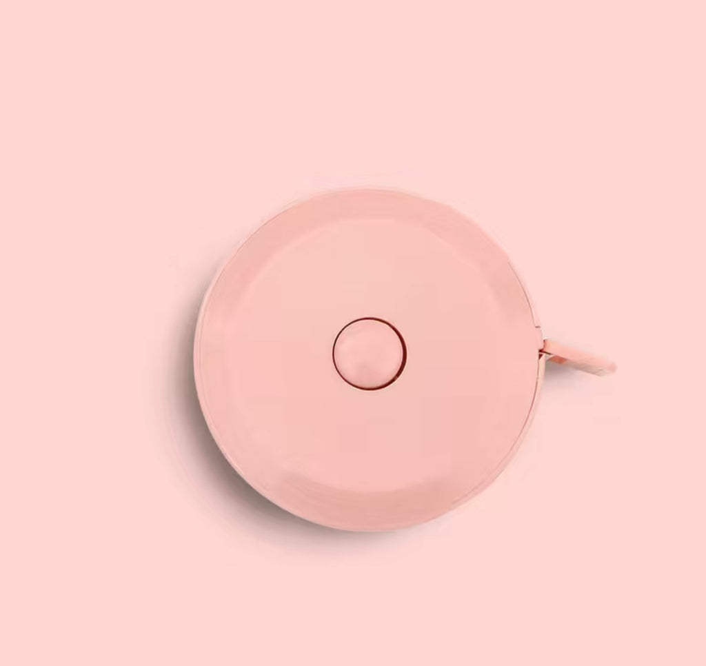 Retractable Measuring Tape (Pink)