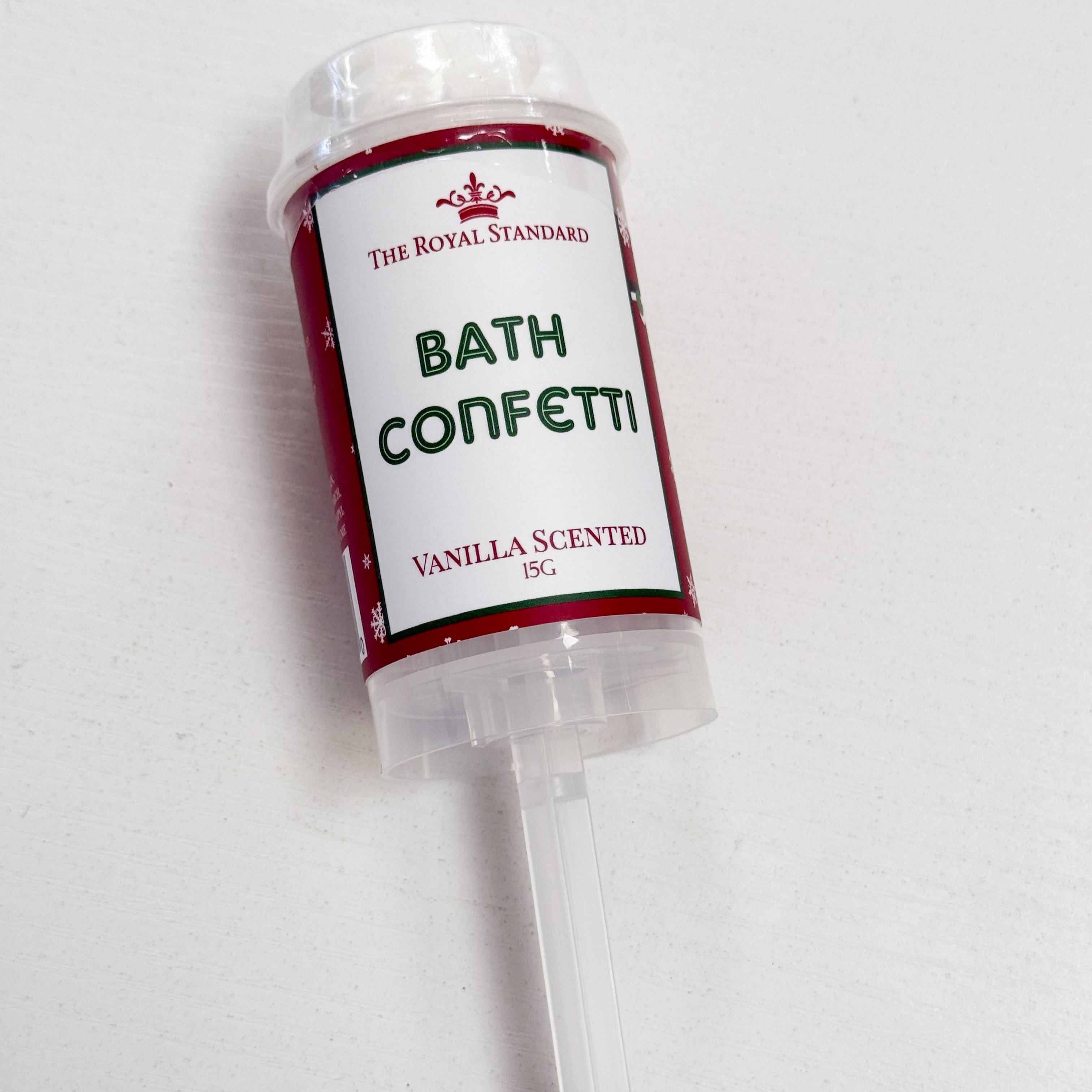 Christmas Bath Confetti Poppers