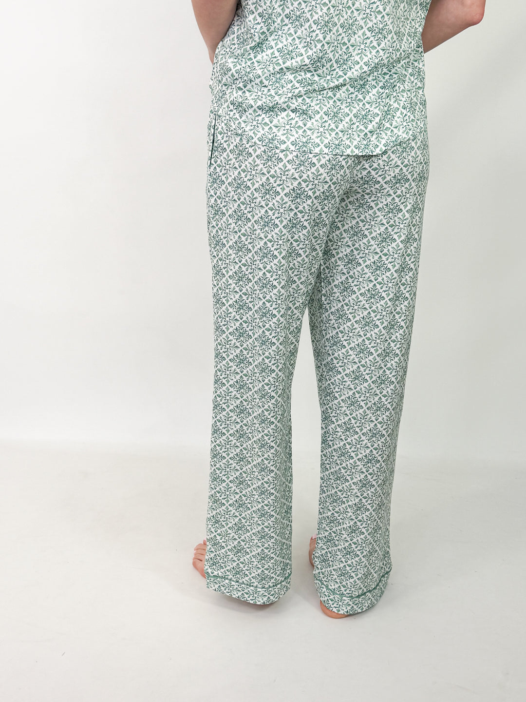 Carmen - Short Sleeve Pajama Pant Set