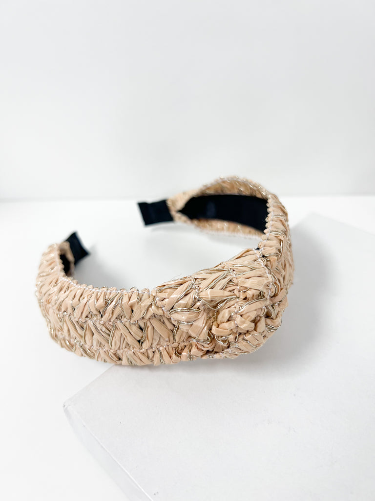 Taylor - Rattan Detail Headband