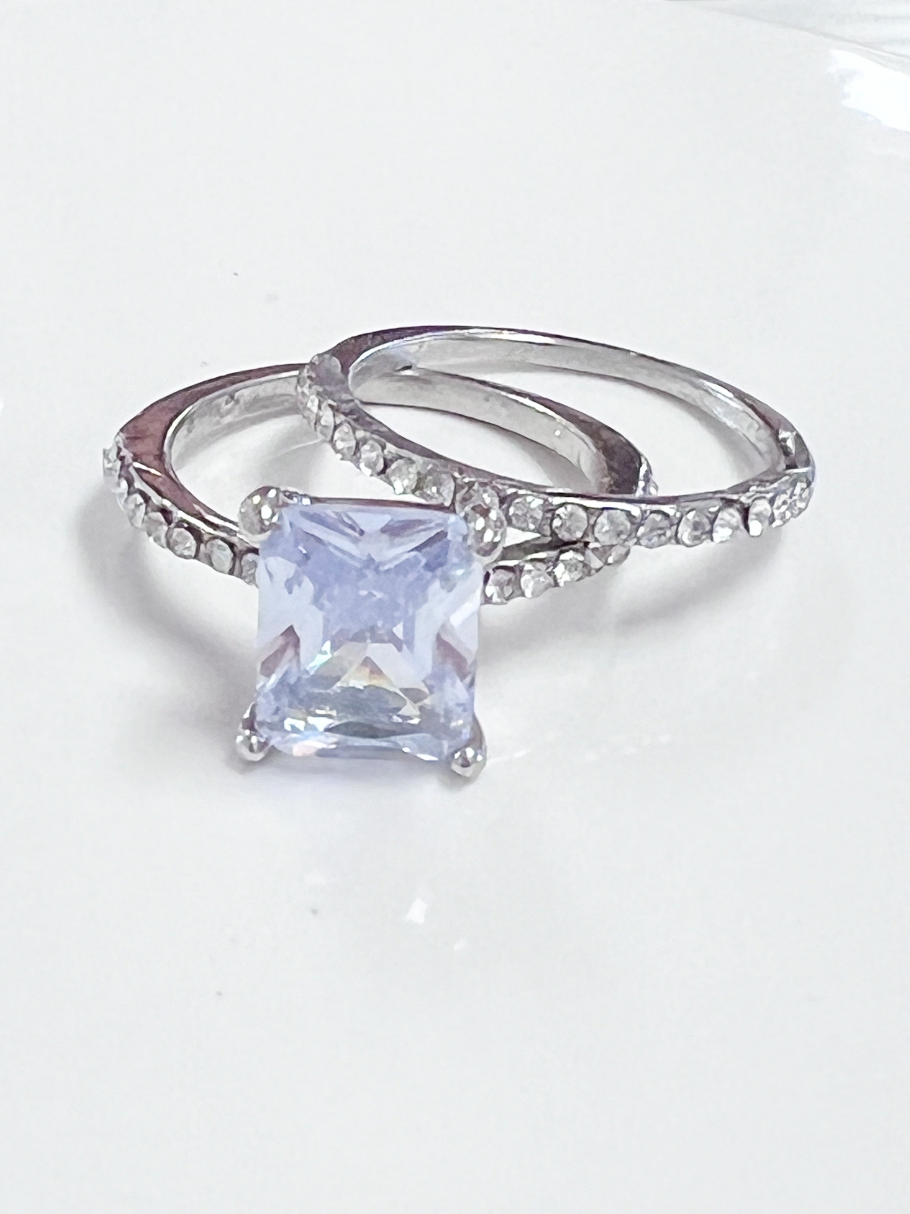 Costume Jewelry - Radiant Cut Costume Ring