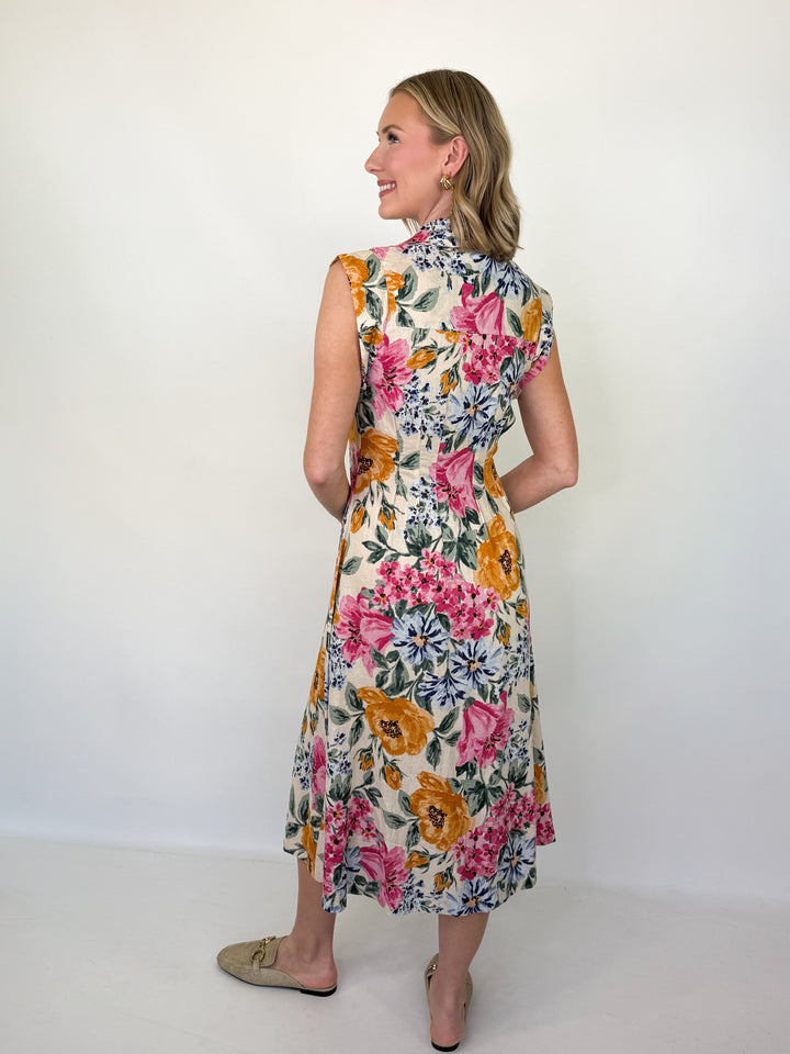 Natalie - Floral Midi Dress