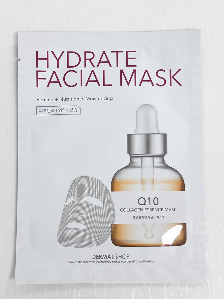 Hydrate Facial Mask - Q10 Collagen Essence Mask (Nutrition + Firming + Moisturizing)