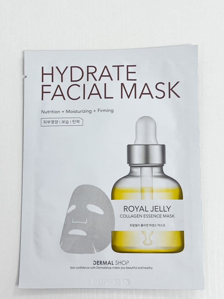 Hydrate Facial Mask - Royal Jelly Collagen Essence Mask (Nutrition + Firming + Moisturizing)