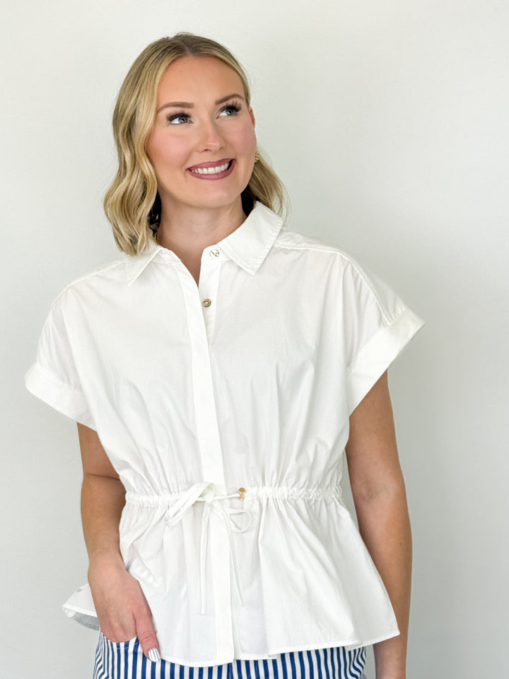 Loretta - Button Down Top