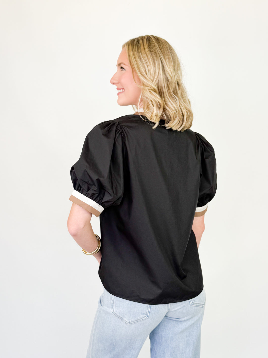 Sasha - V Neck Blouse