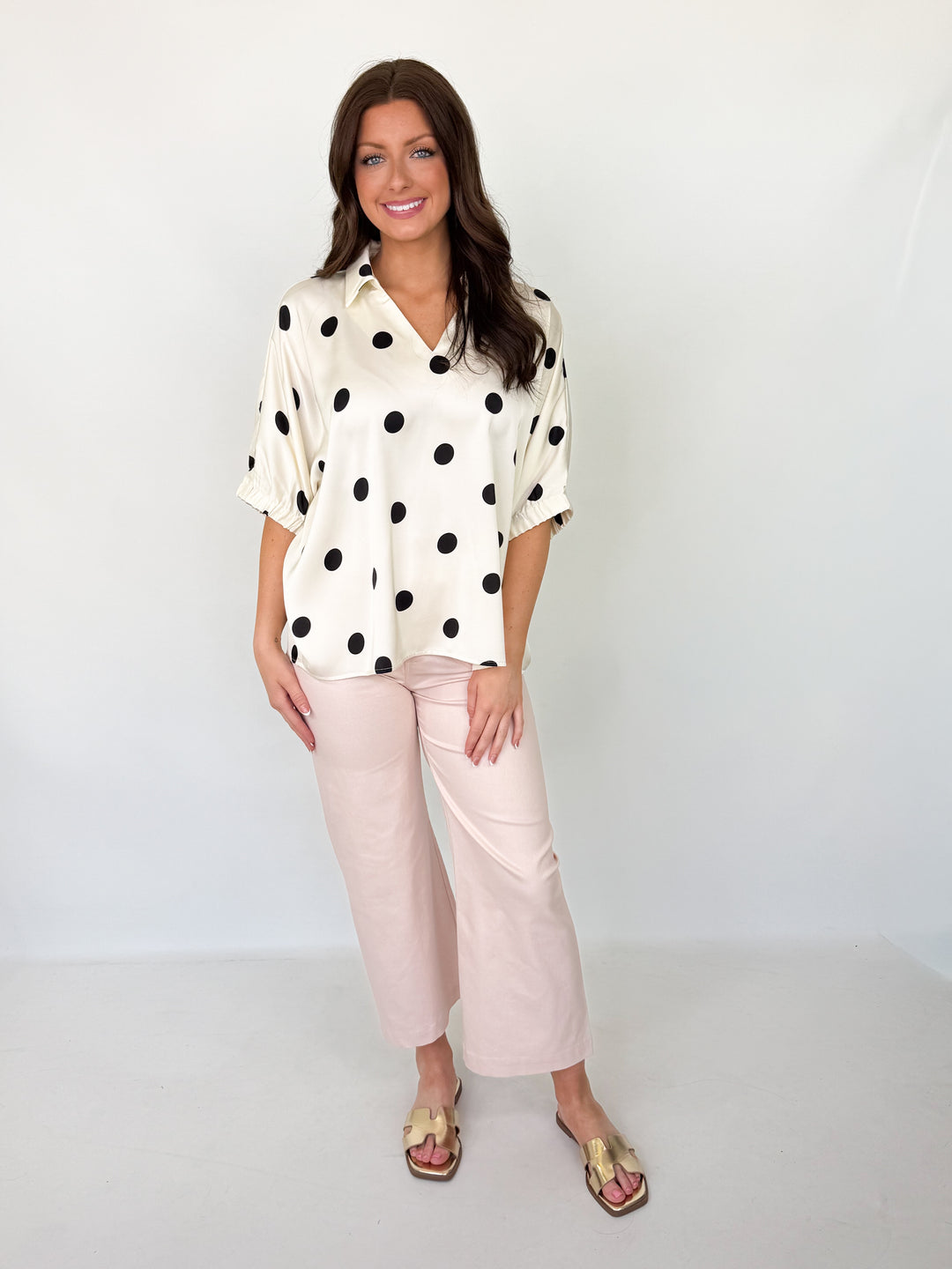 Sherri - Polka Dot Blouse